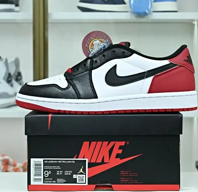 Jordan Jordan Toe"' Low OG "Black Air 1 0509